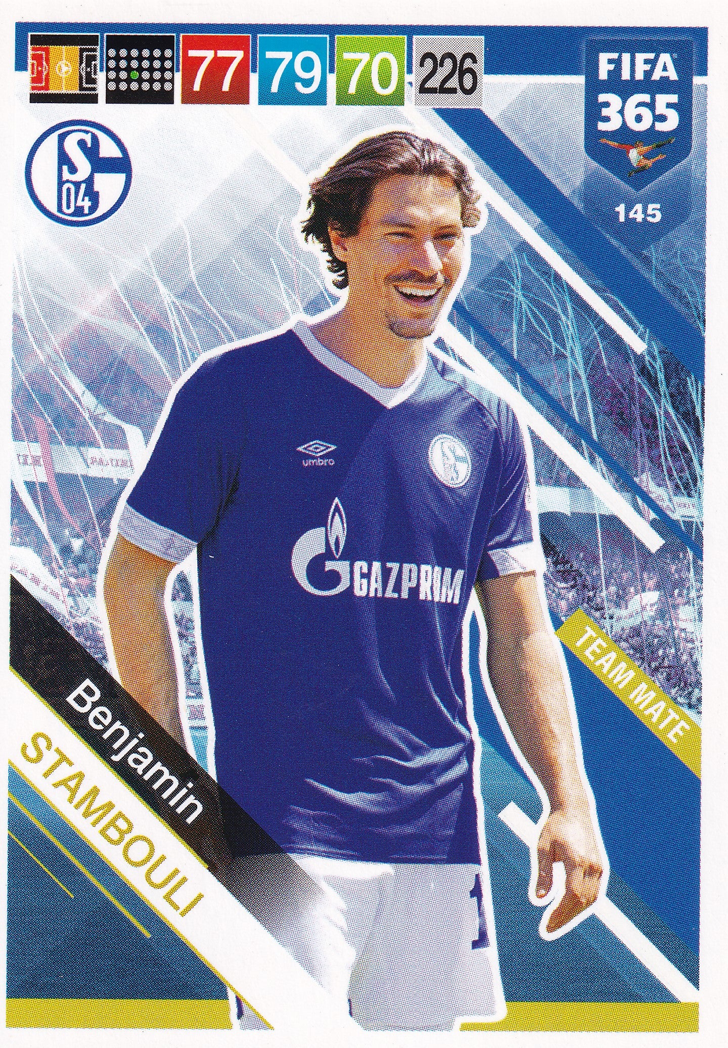 145. BENJAMIN STAMBOULI - SCHALKE 04 - TEAM MATE