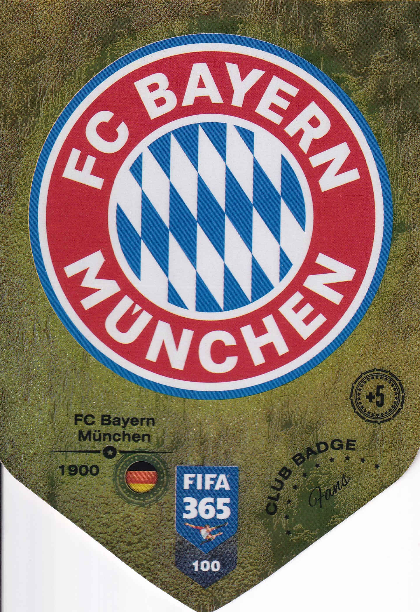 100. FC BAYERN MÜNCHEN - CLUB BADGE