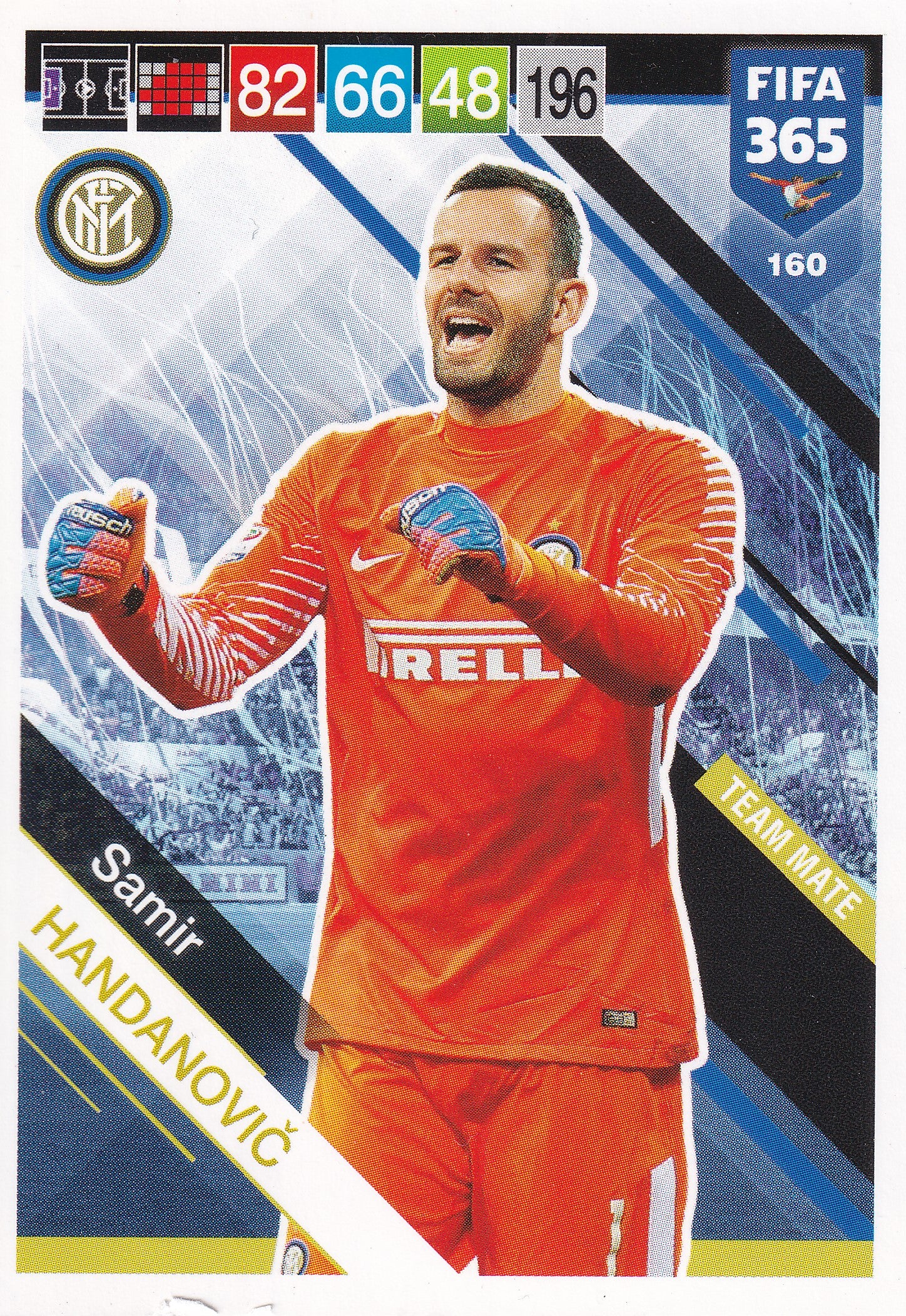 160. SAMIR HANDANOVIC - INTERNAZIONALE - TEAM MATE