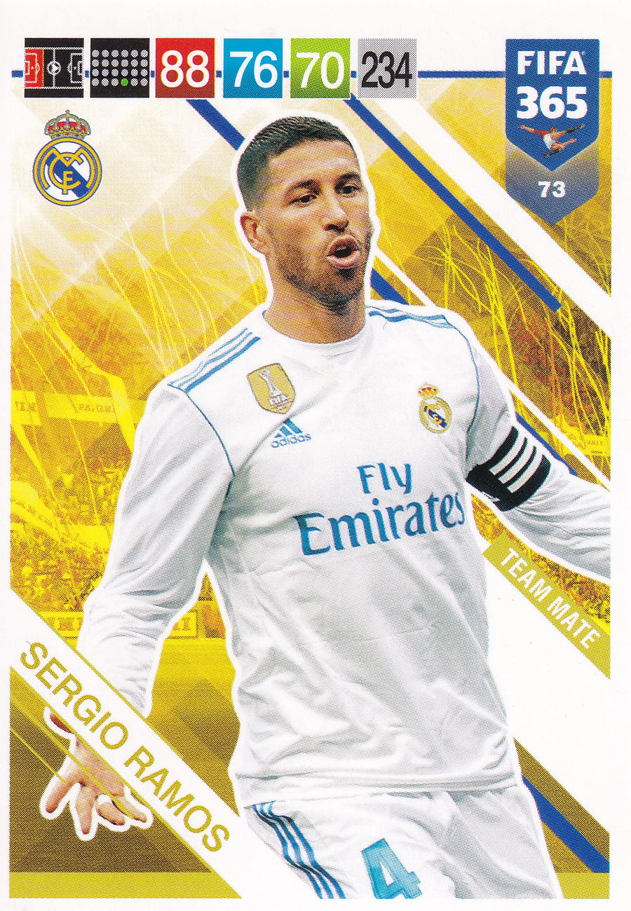 073. SERGIO RAMOS - REAL MADRID - TEAM MATE