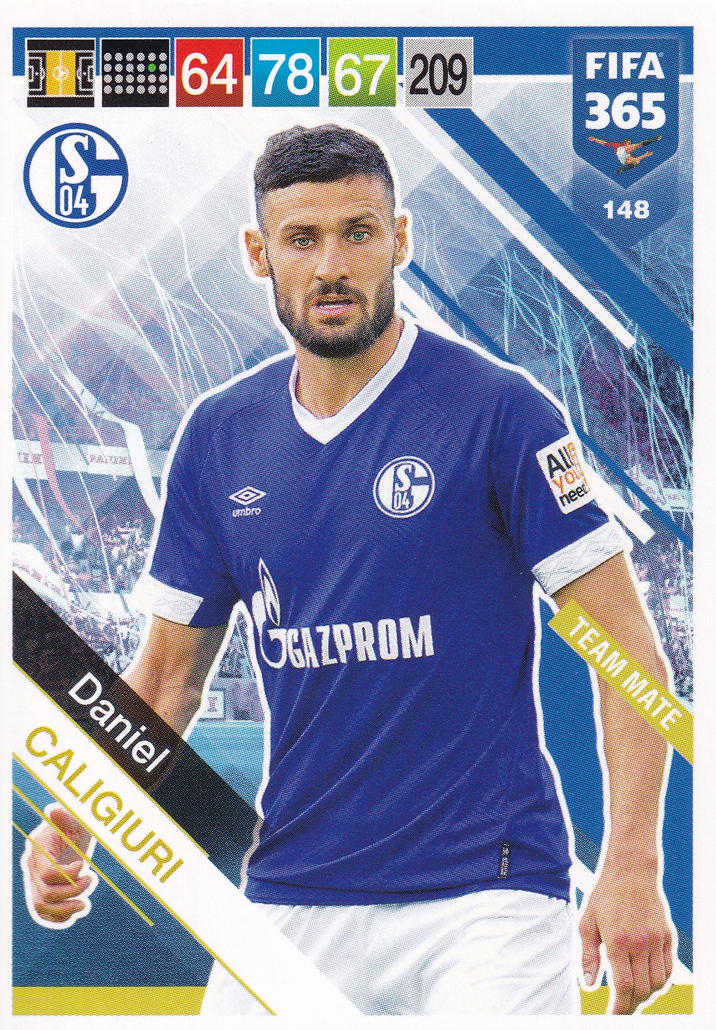 148. DANIEL CALIGIURI - SCHALKE 04 - TEAM MATE