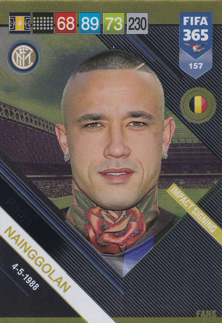 157. RADJA NAINGGOLAN - INTERNAZIONALE - IMPACT SIGNING