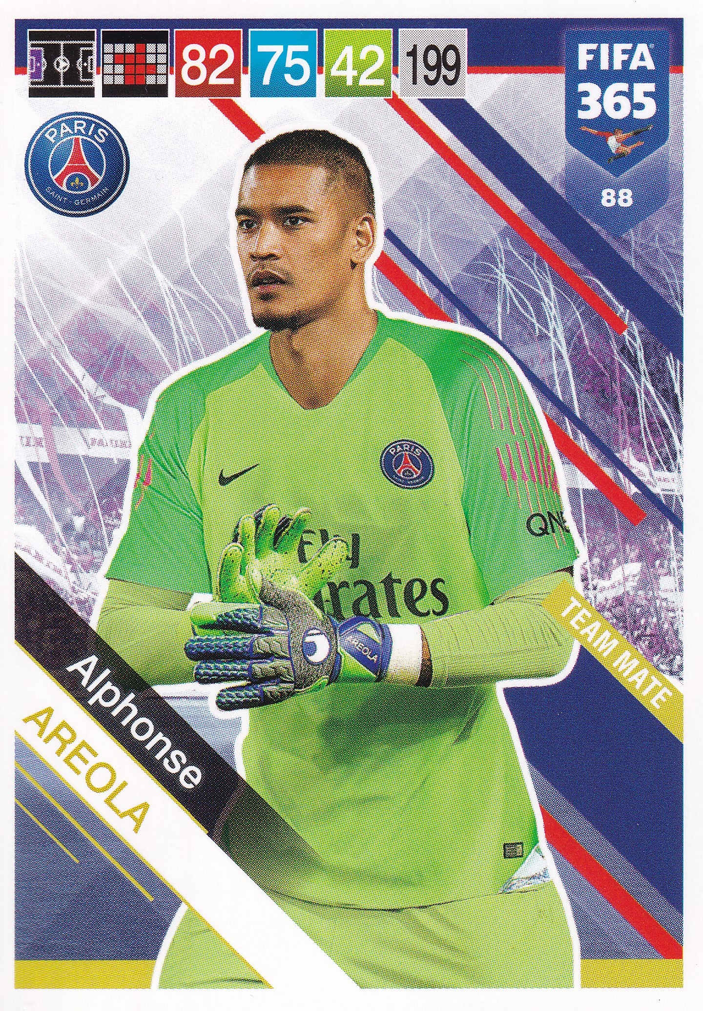 088. ALPHONSE AREOLA - PARIS SAINT-GERMAIN - TEAM MATE