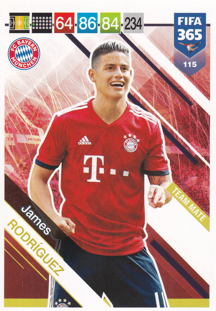115. JAMES RODRIGUEZ - BAYERN MÜNCHEN - TEAM MATE