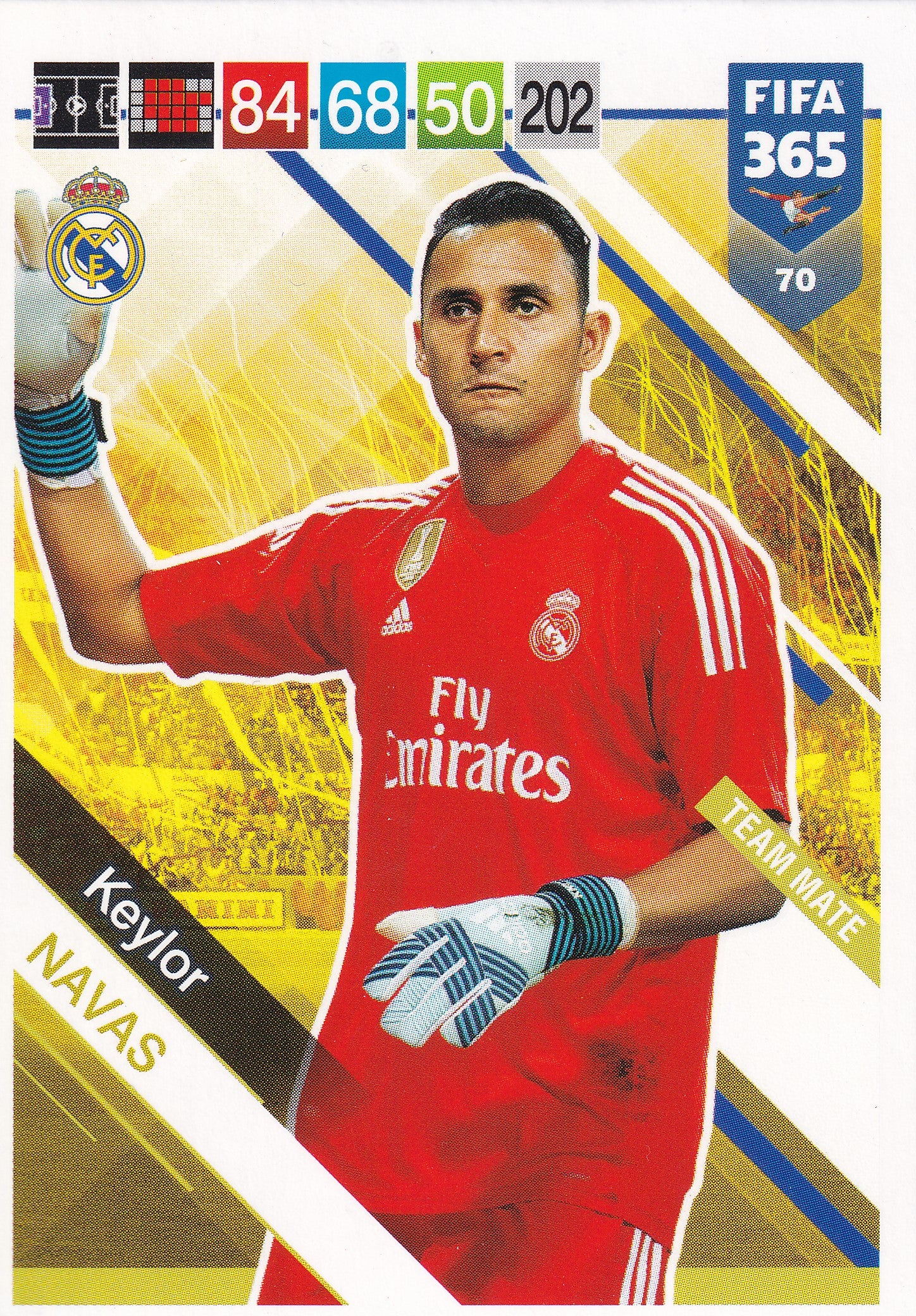 070. KEYLOR NAVAS - REAL MADRID - TEAM MATE