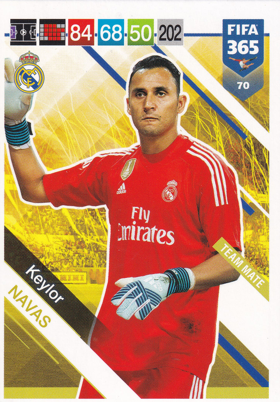 070. KEYLOR NAVAS - REAL MADRID - TEAM MATE