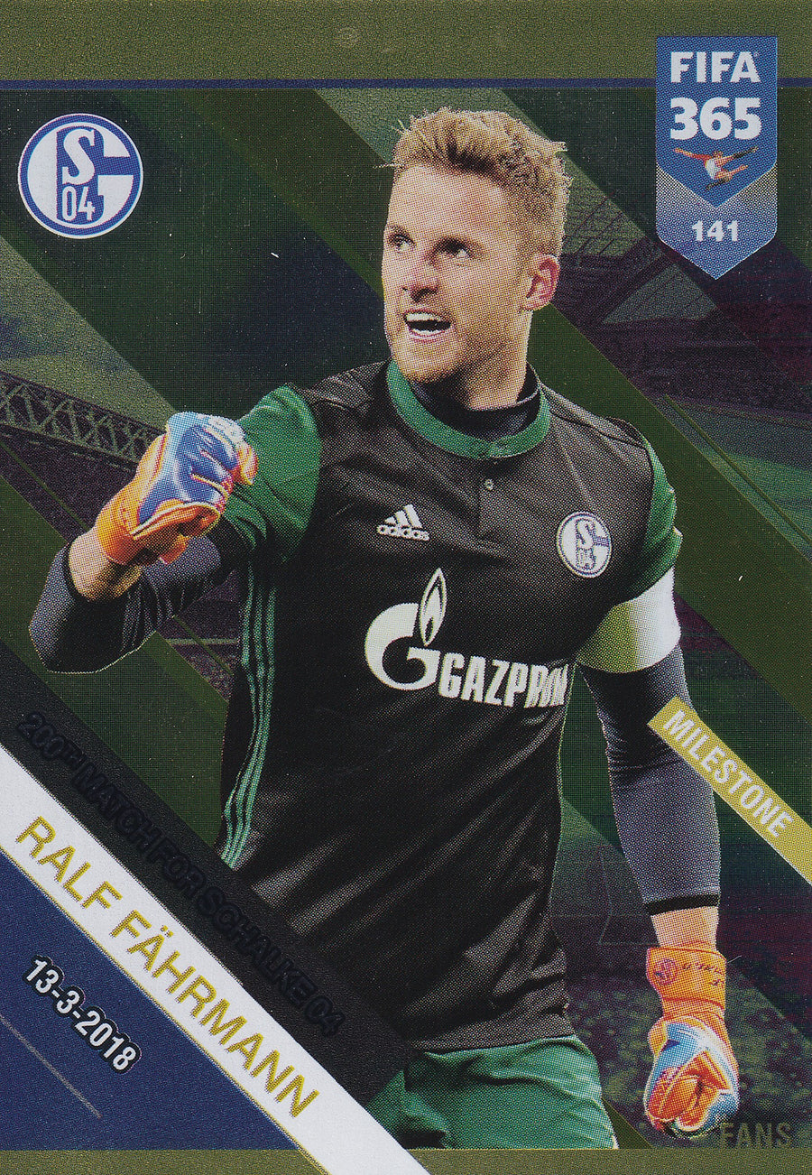 141. 200TH MATCH FLR SCHALKE 04 - RALF FÄHRMANN - MILESTONE