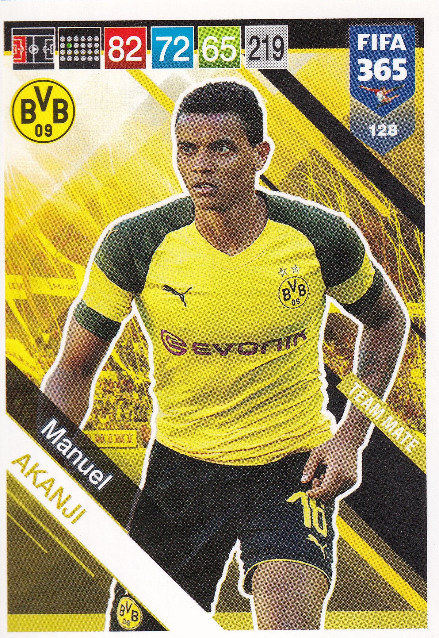 128. MANUEL AKANJI - BORUSSIA DORTMUND - TEAM MATE