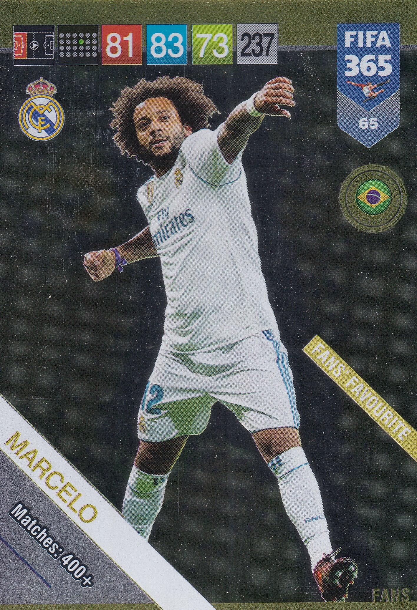 065. MARCELO - REAL MADRID - FANS FAVOURITE