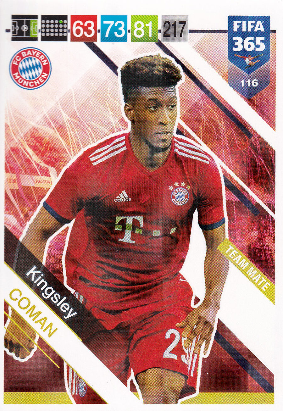 116. KINGSLEY COMAN - BAYERN MÜNCHEN - TEAM MATE