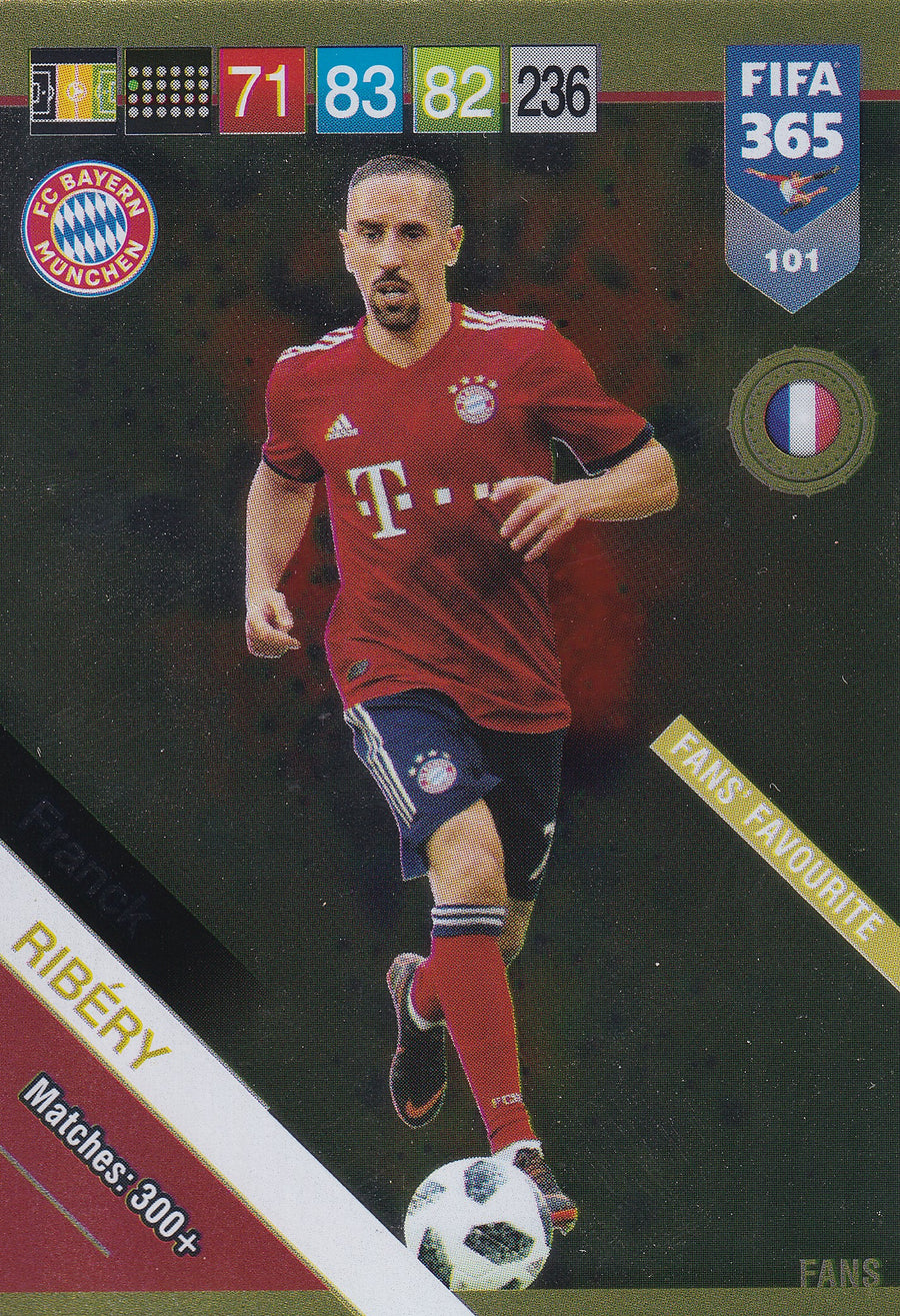 101. FRANCK RIBÉRY - BAYERN MÜNCHEN - FANS FAVOURITE