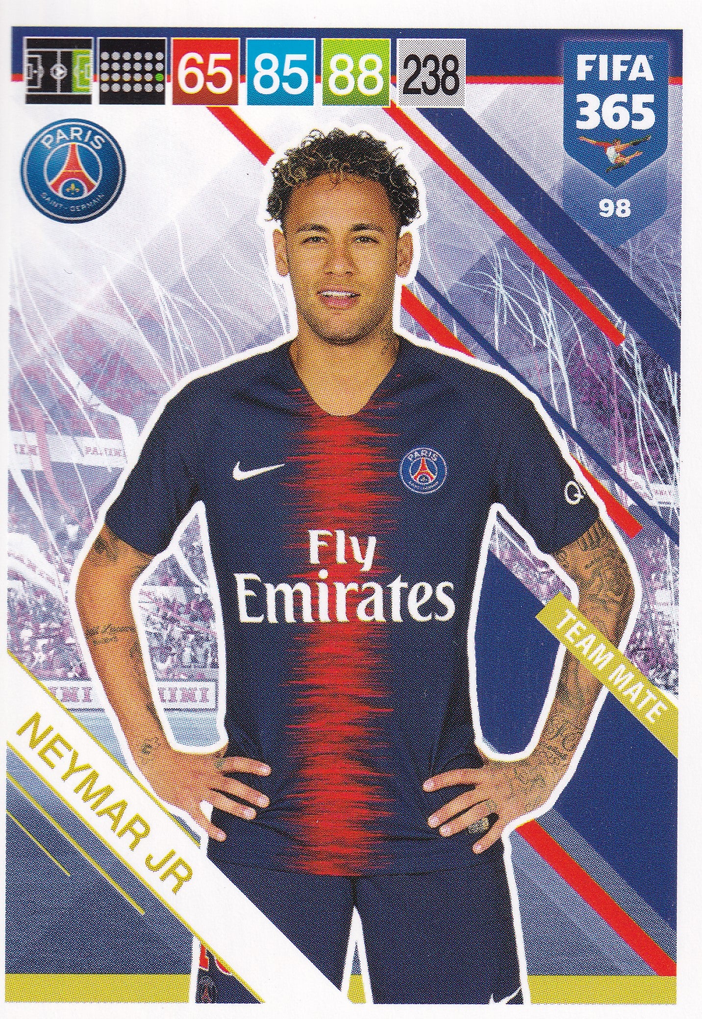 098. NEYMAR JR - PARIS SAINT-GERMAIN - TEAM MATE