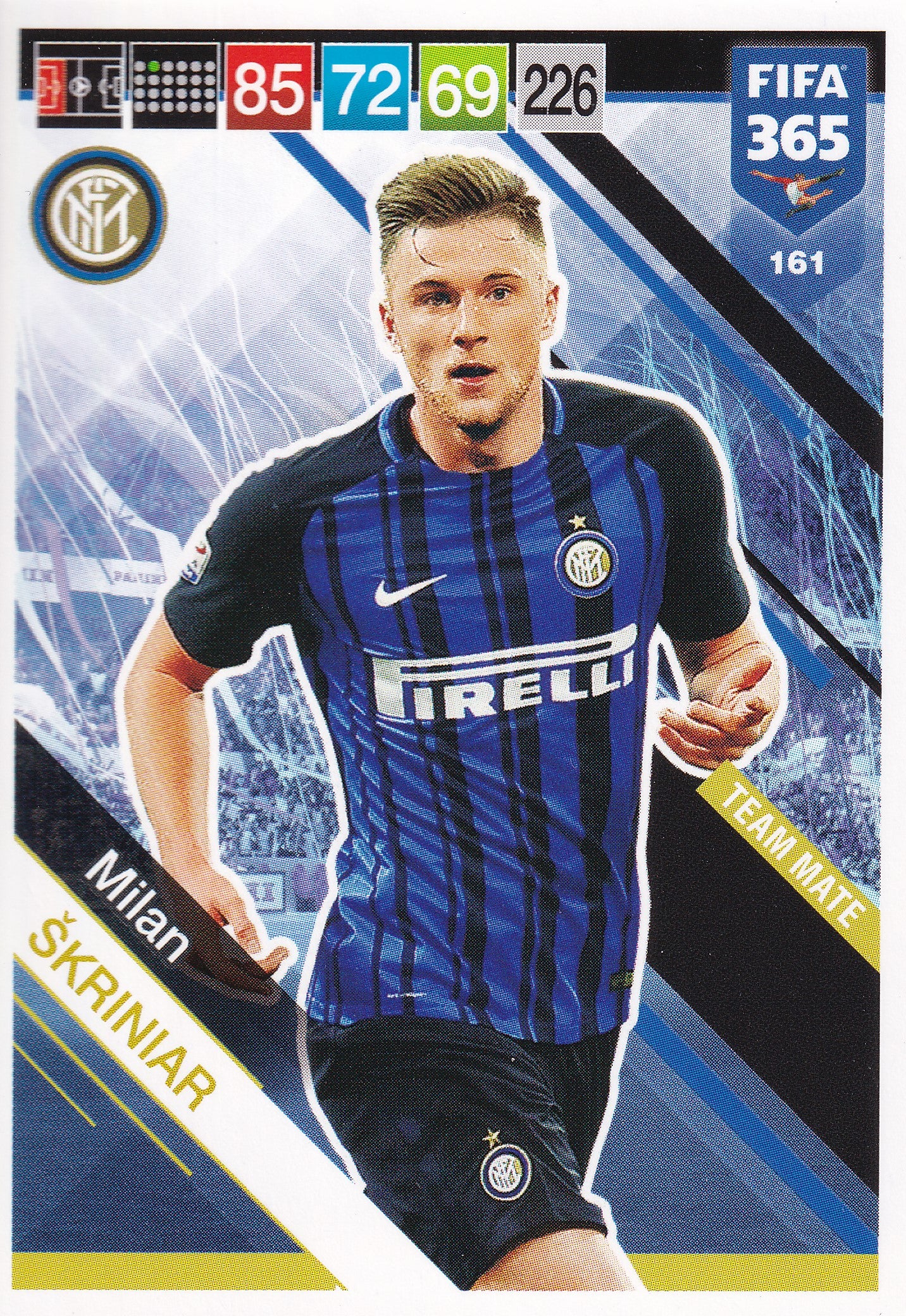 161. MILAN SKRINIAR - INTERNAZIONALE - TEAM MATE