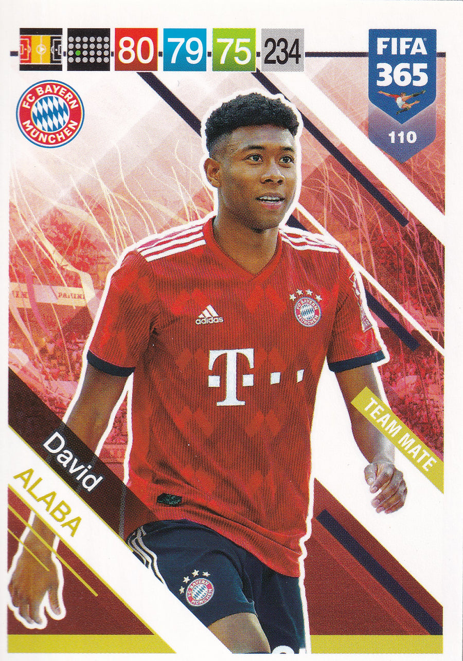 110. DAVID ALABA - BAYERN MÜNCHEN - TEAM MATE
