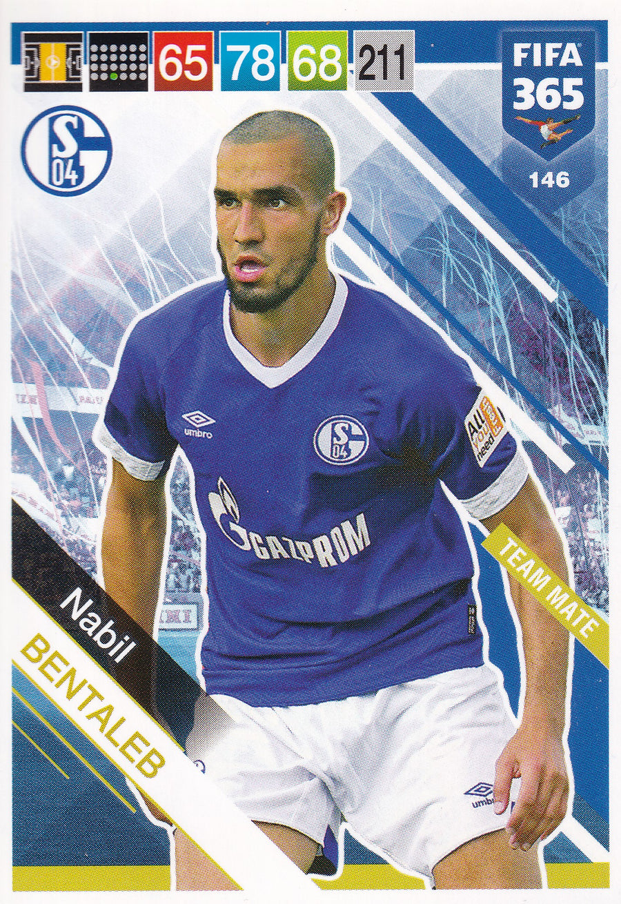 146. NABIL BENTALEB - SCHALKE 04 - TEAM MATE