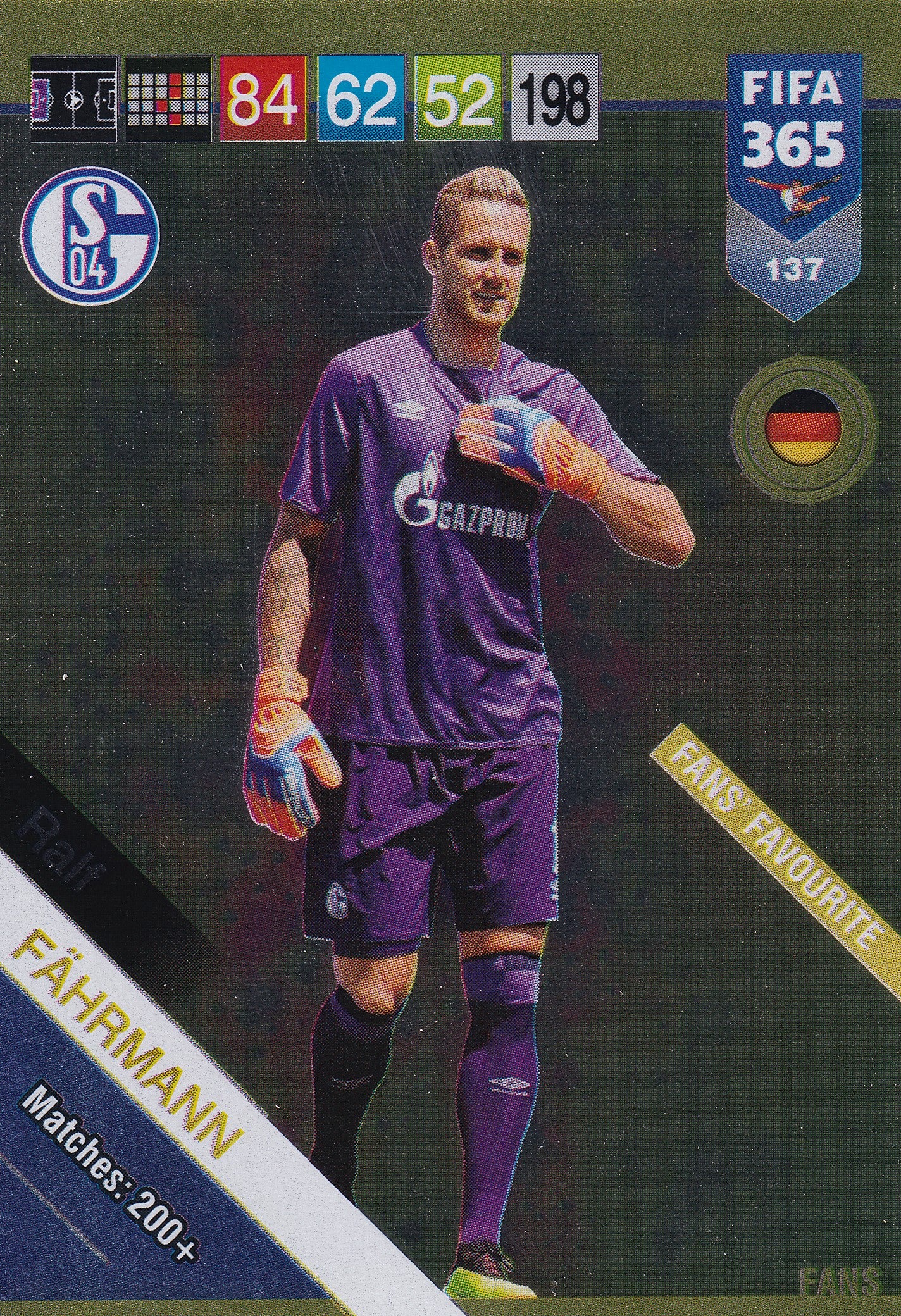 137. RALF FÄHRMANN - SCHALKE 04 - FANS FAVOURITE