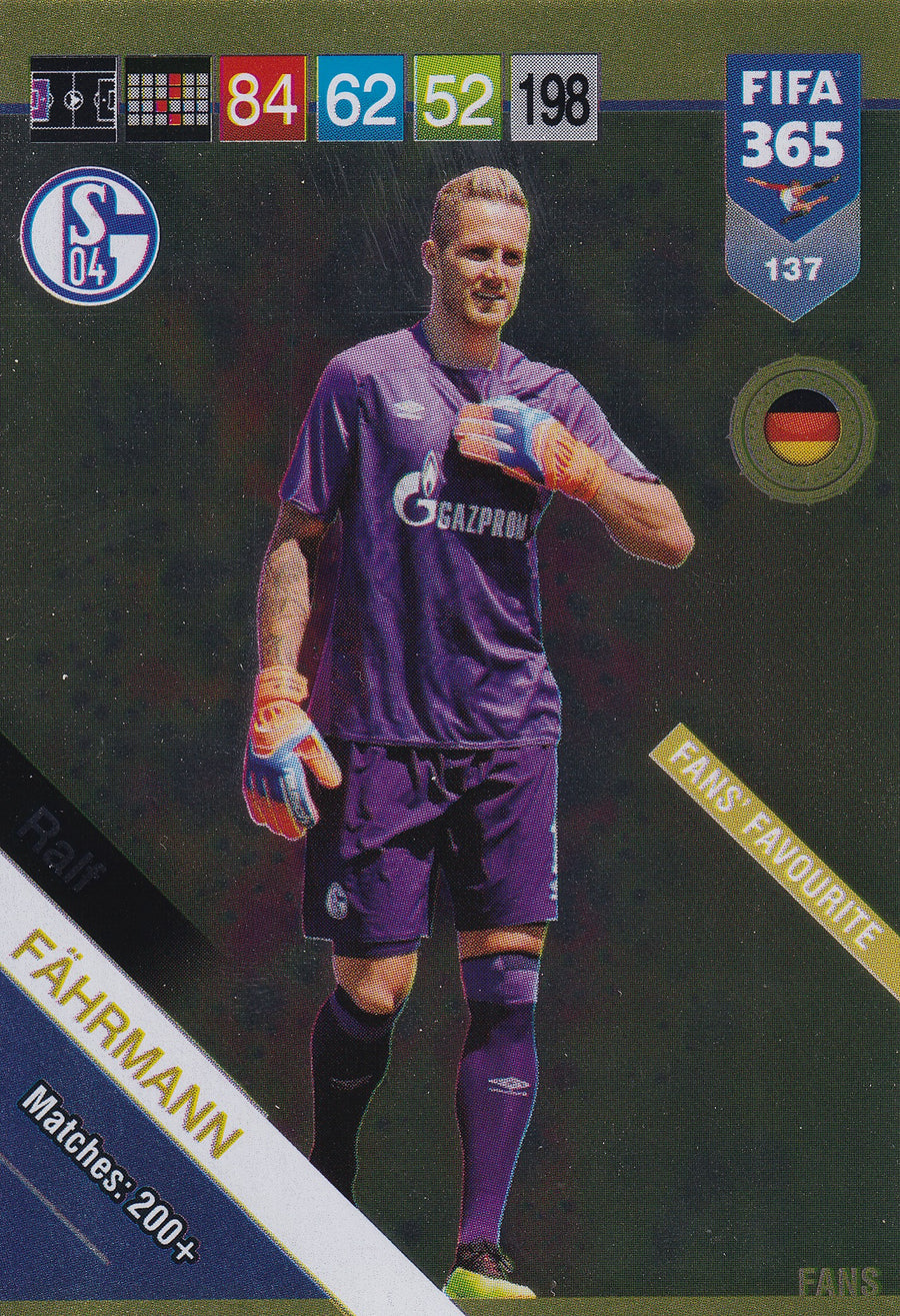 137. RALF FÄHRMANN - SCHALKE 04 - FANS FAVOURITE
