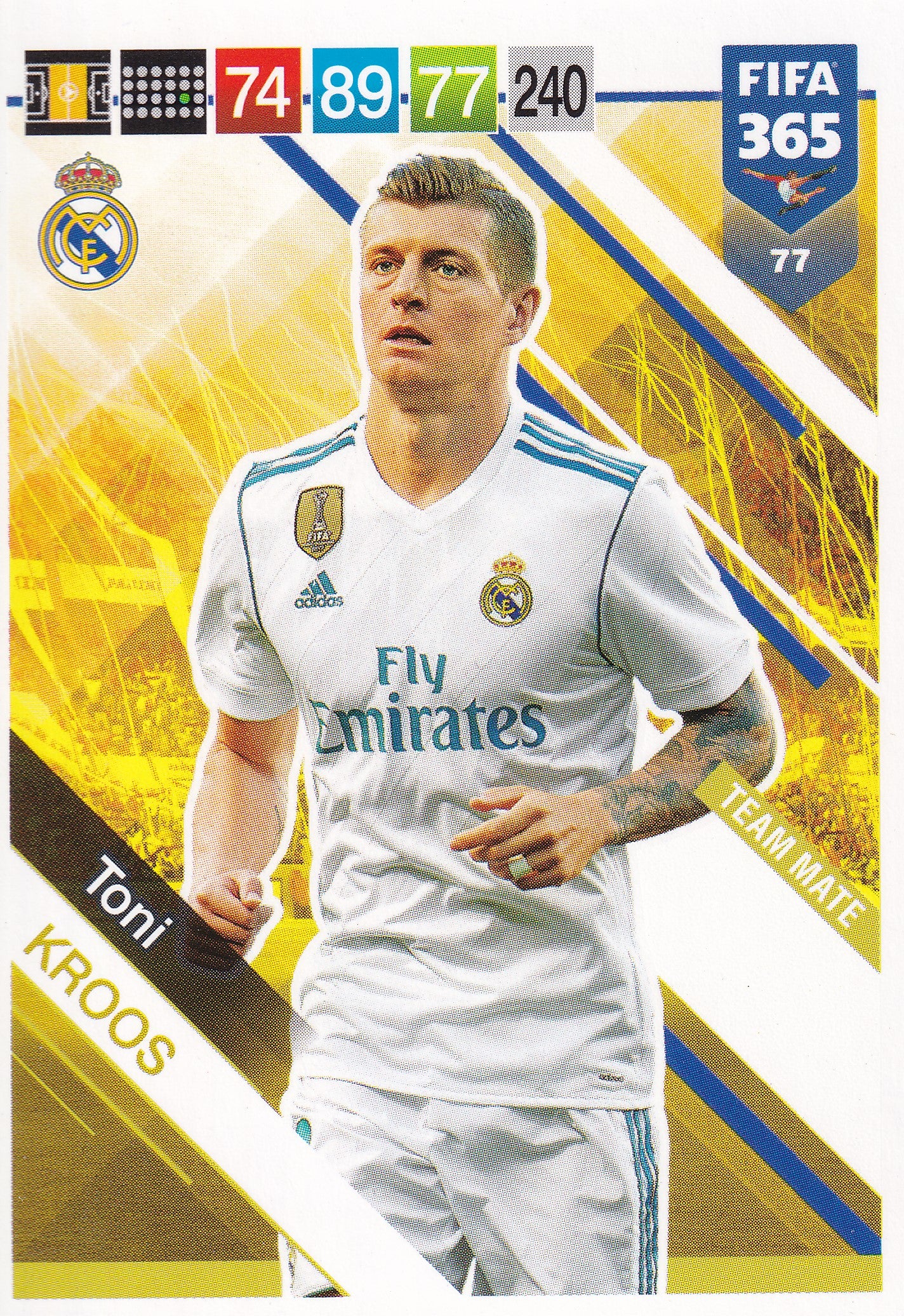 077. TONI KROOS - REAL MADRID - TEAM MATE