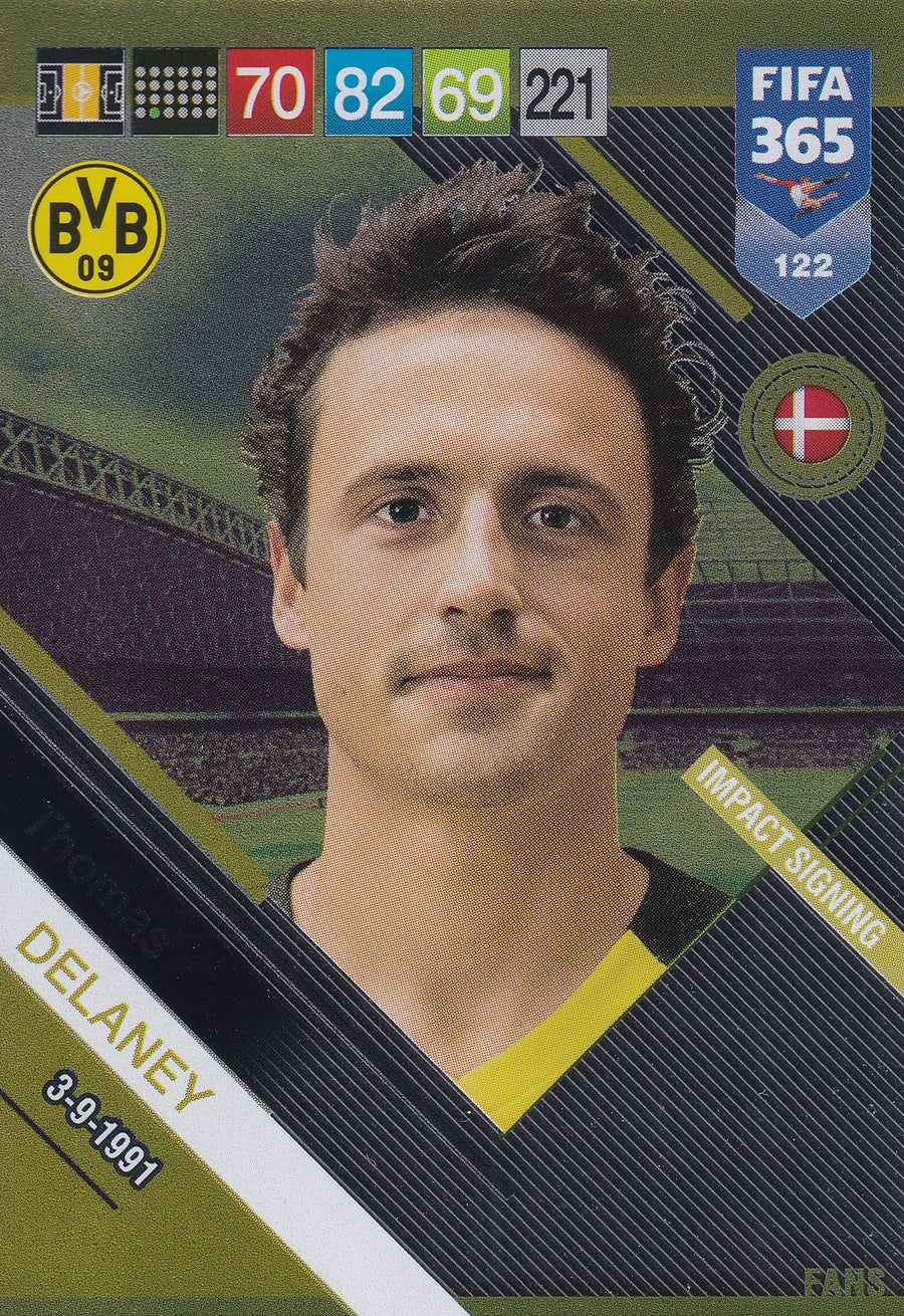 122. THOMAS DELANEY - BORUSSIA DORTMUND - IMPACT SIGNING