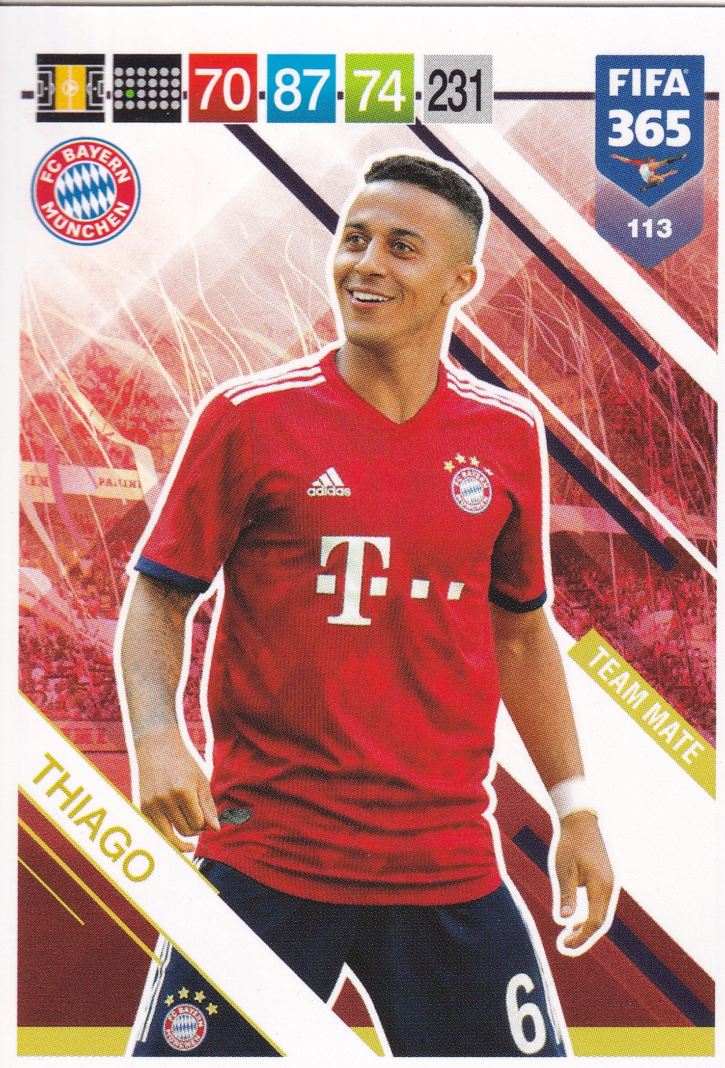 113. THIAGO - BAYERN MÜNCHEN - TEAM MATE