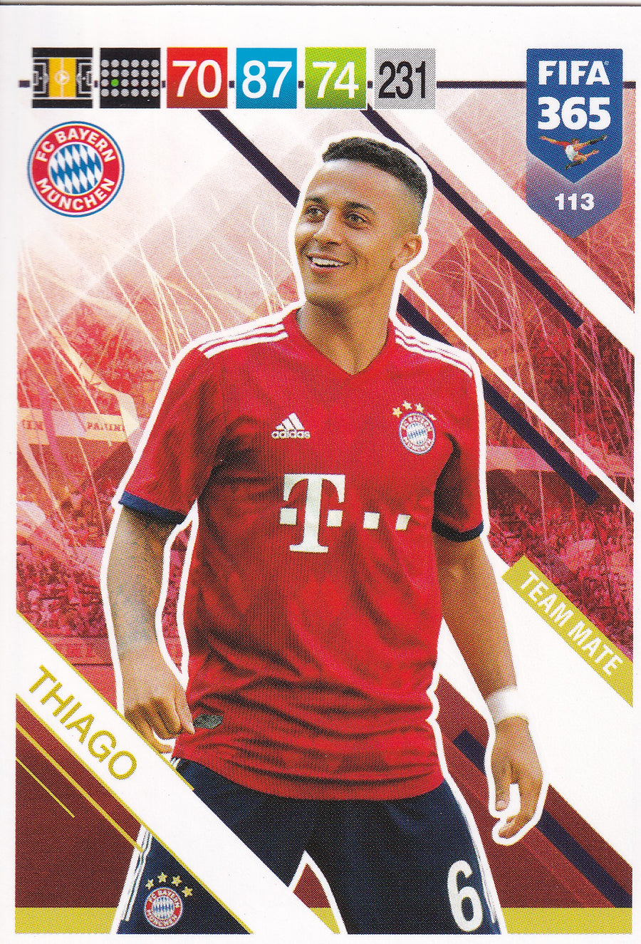 113. THIAGO - BAYERN MÜNCHEN - TEAM MATE