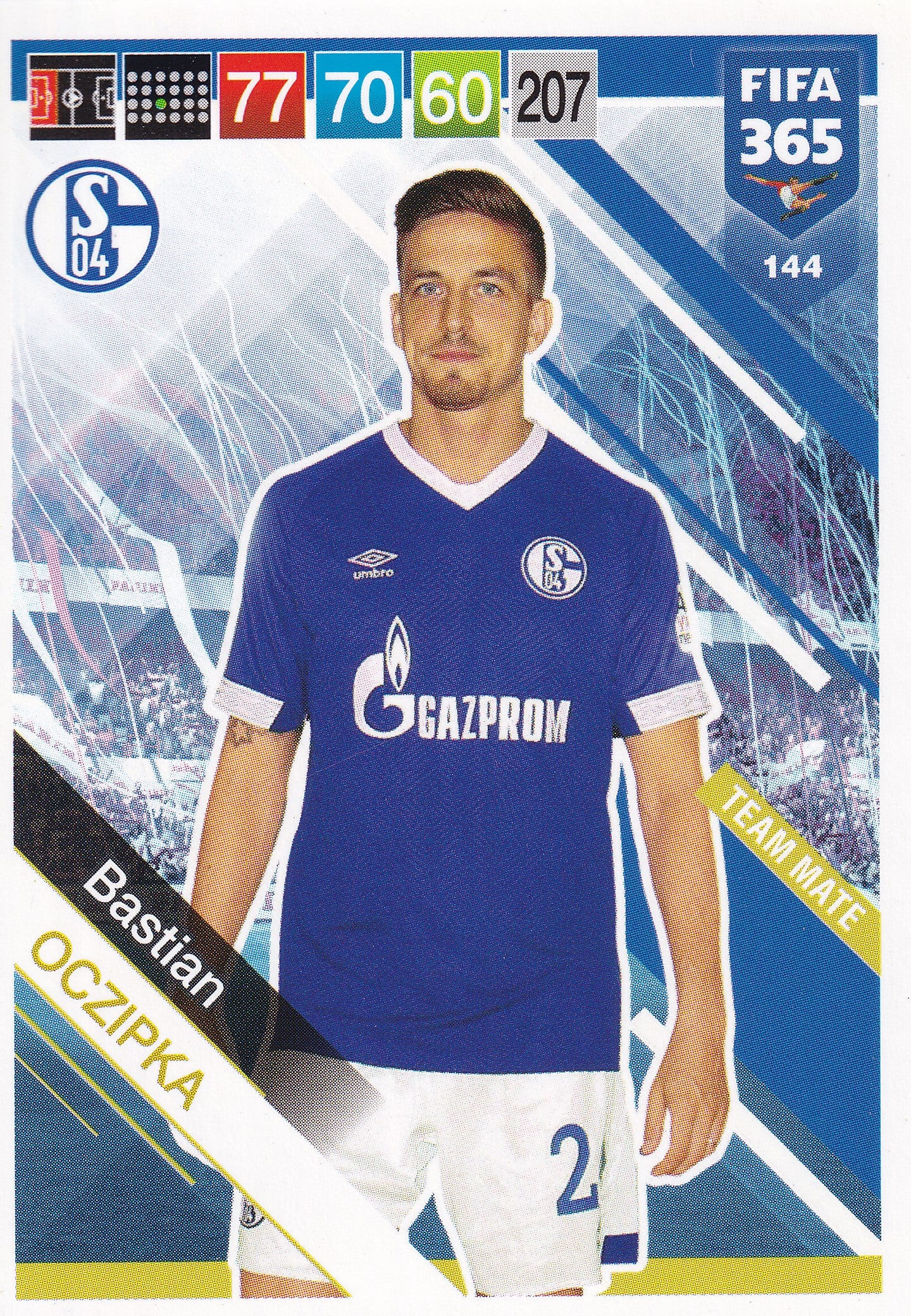 144. BASTIAN OCZIPKA - SCHALKE 04 - TEAM MATE