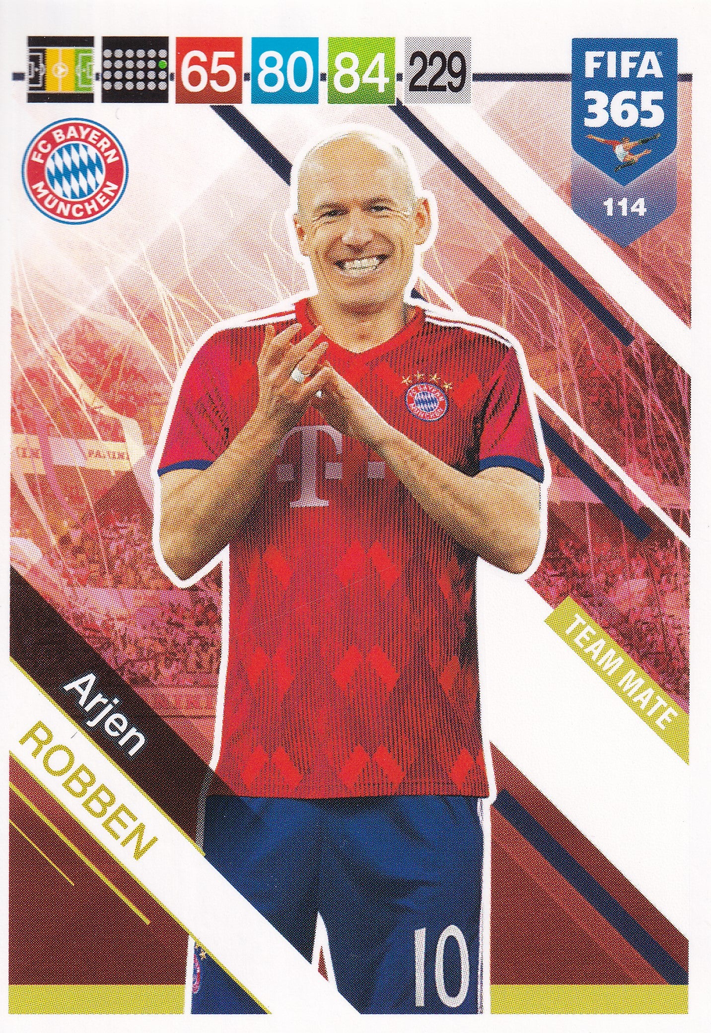 114. ARJEN ROBBEN - BAYERN MÜNCHEN - TEAM MATE