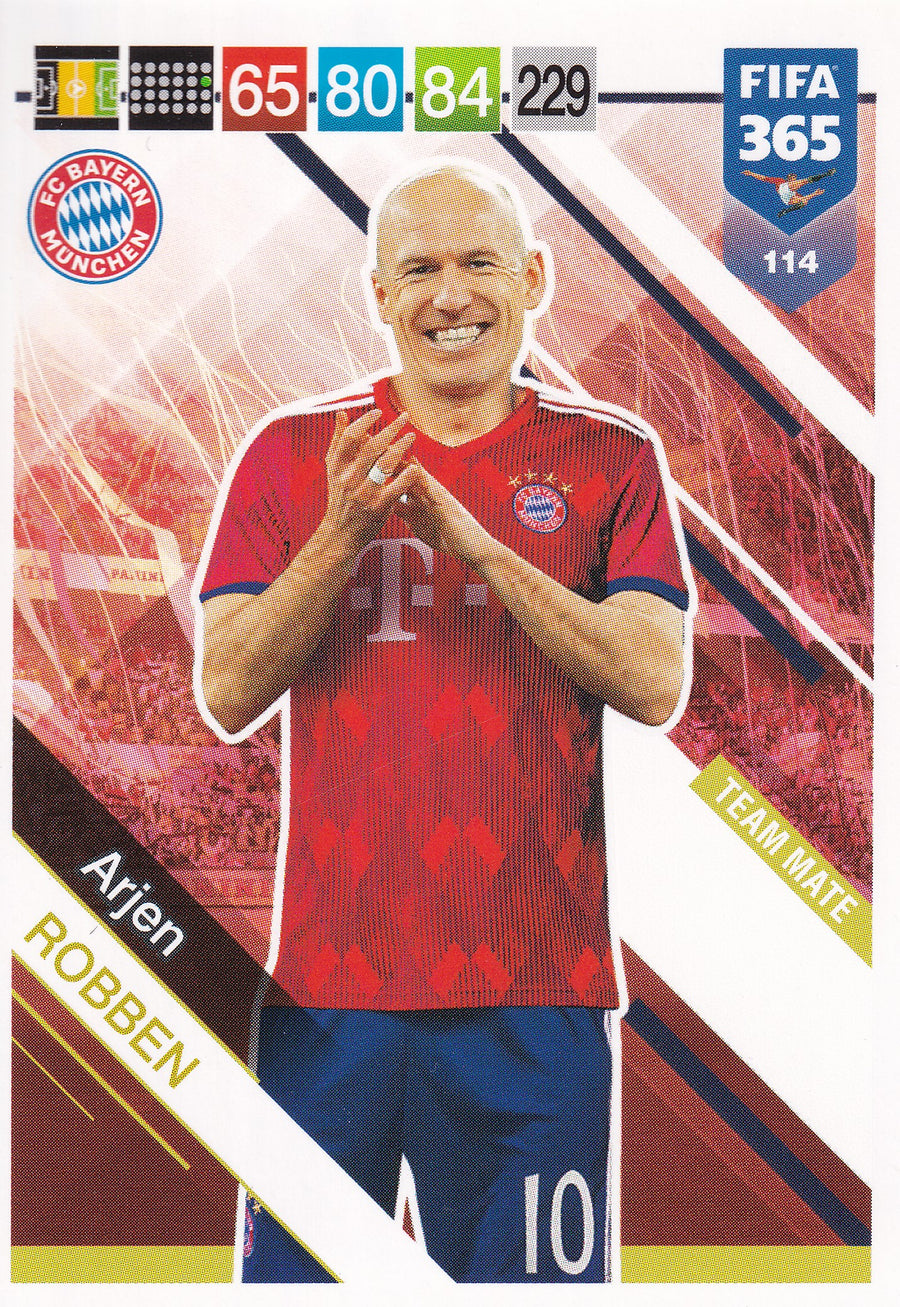 114. ARJEN ROBBEN - BAYERN MÜNCHEN - TEAM MATE