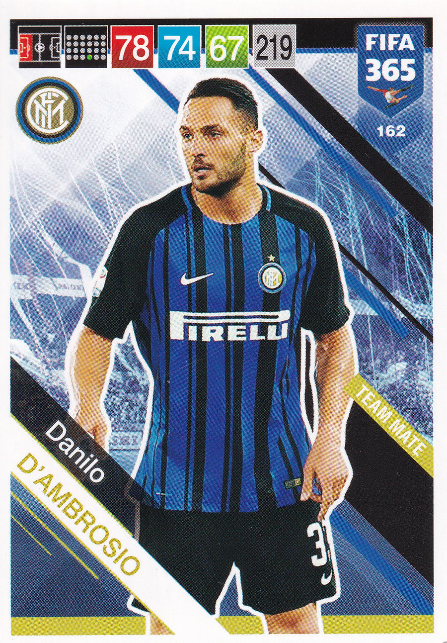 162. DANILO D’AMBROSIO - INTERNAZIONALE - TEAM MATE