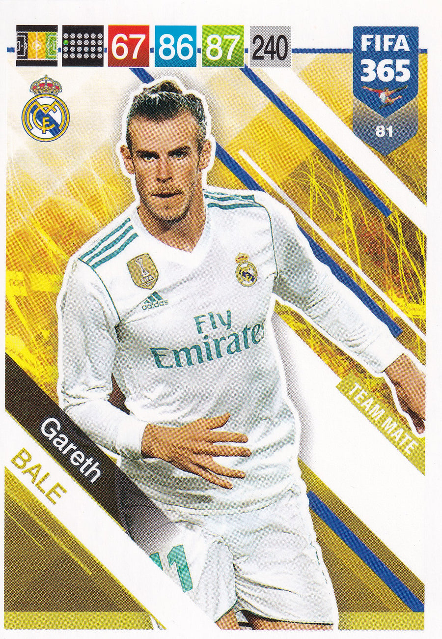 081. GARETH BALE - REAL MADRID - TEAM MATE