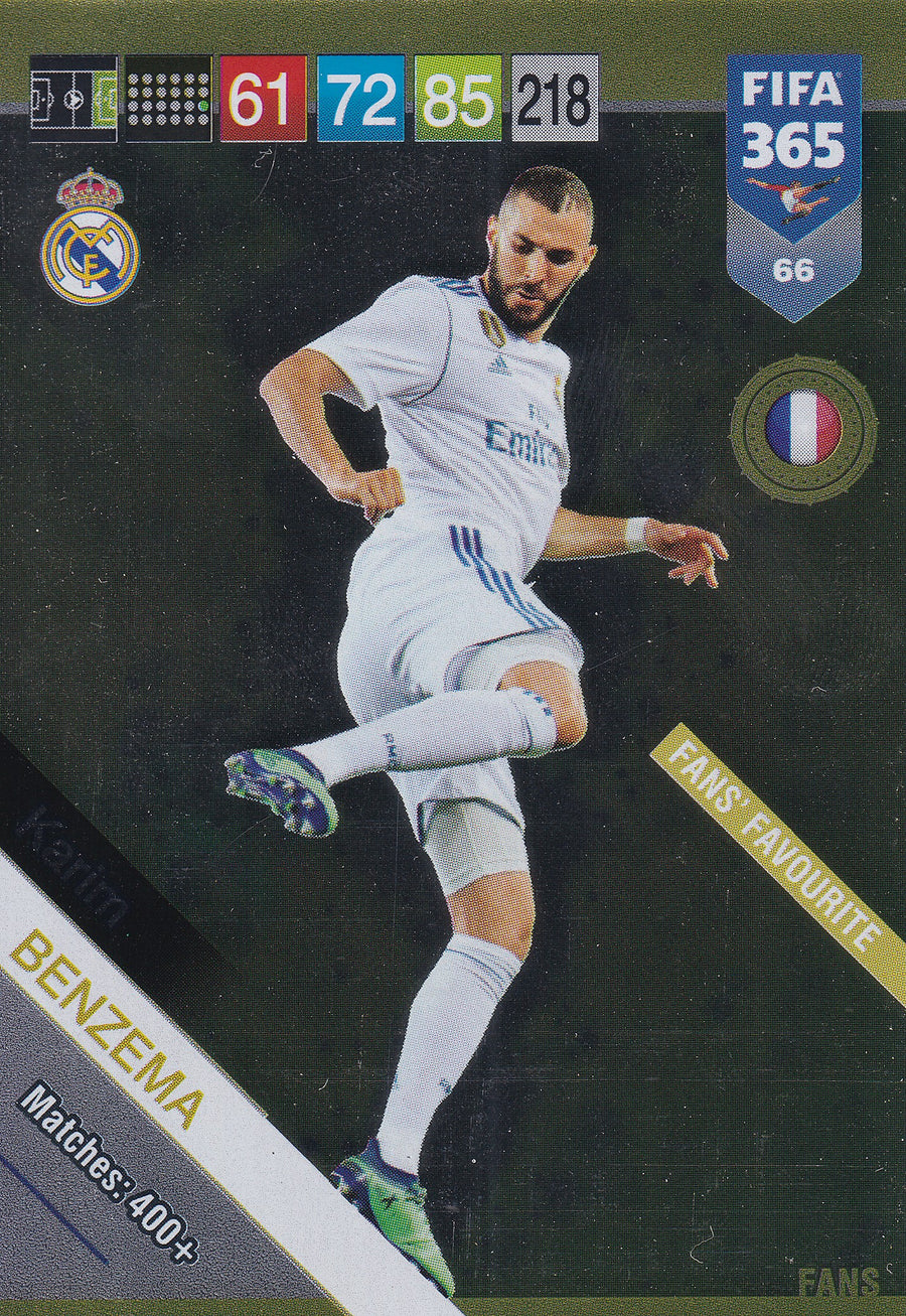 066. KARIM BENZEMA - REAL MADRID - FANS FAVOURITE