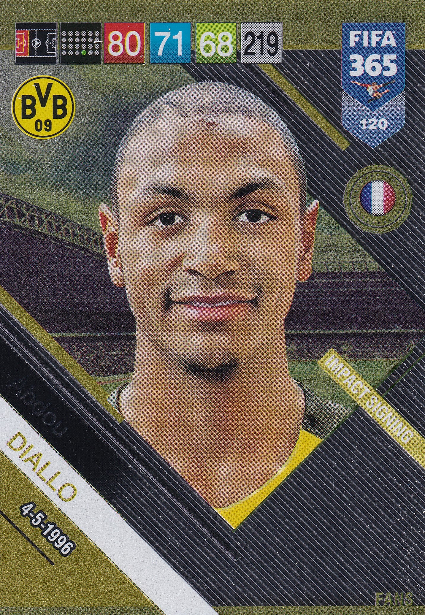 120. ABDOU DIALLO - BORUSSIA DORTMUND - IMPACT SIGNING