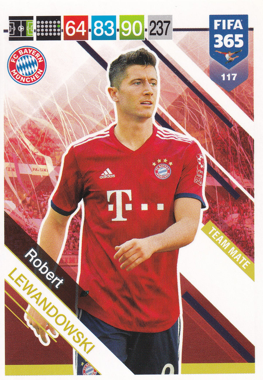 117. ROBERT LEWANDOWSKI - BAYERN MÜNCHEN - TEAM MATE