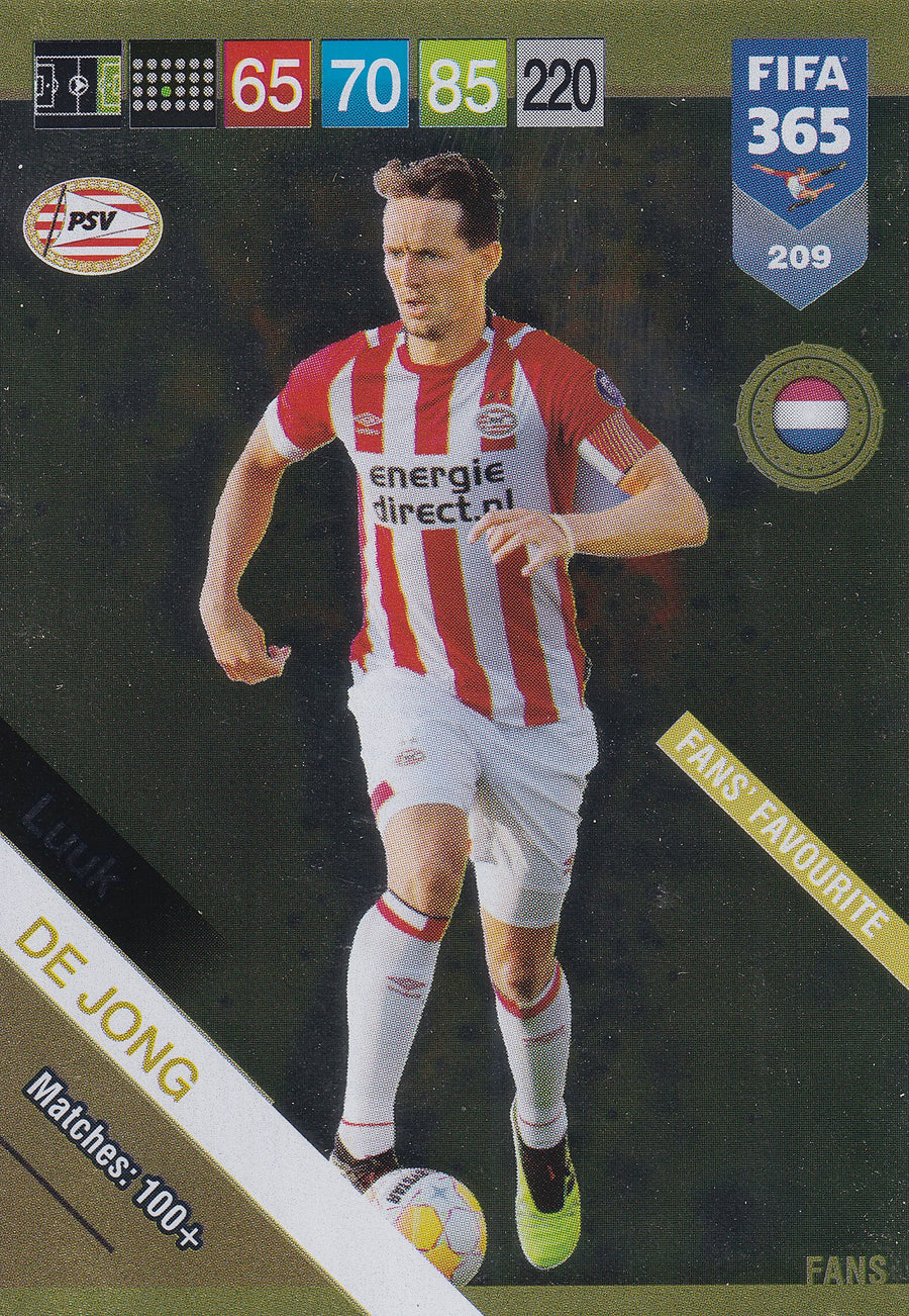 209. LUUK DE JONG - PSV EINDHOVEN - FANS FAVOURITE
