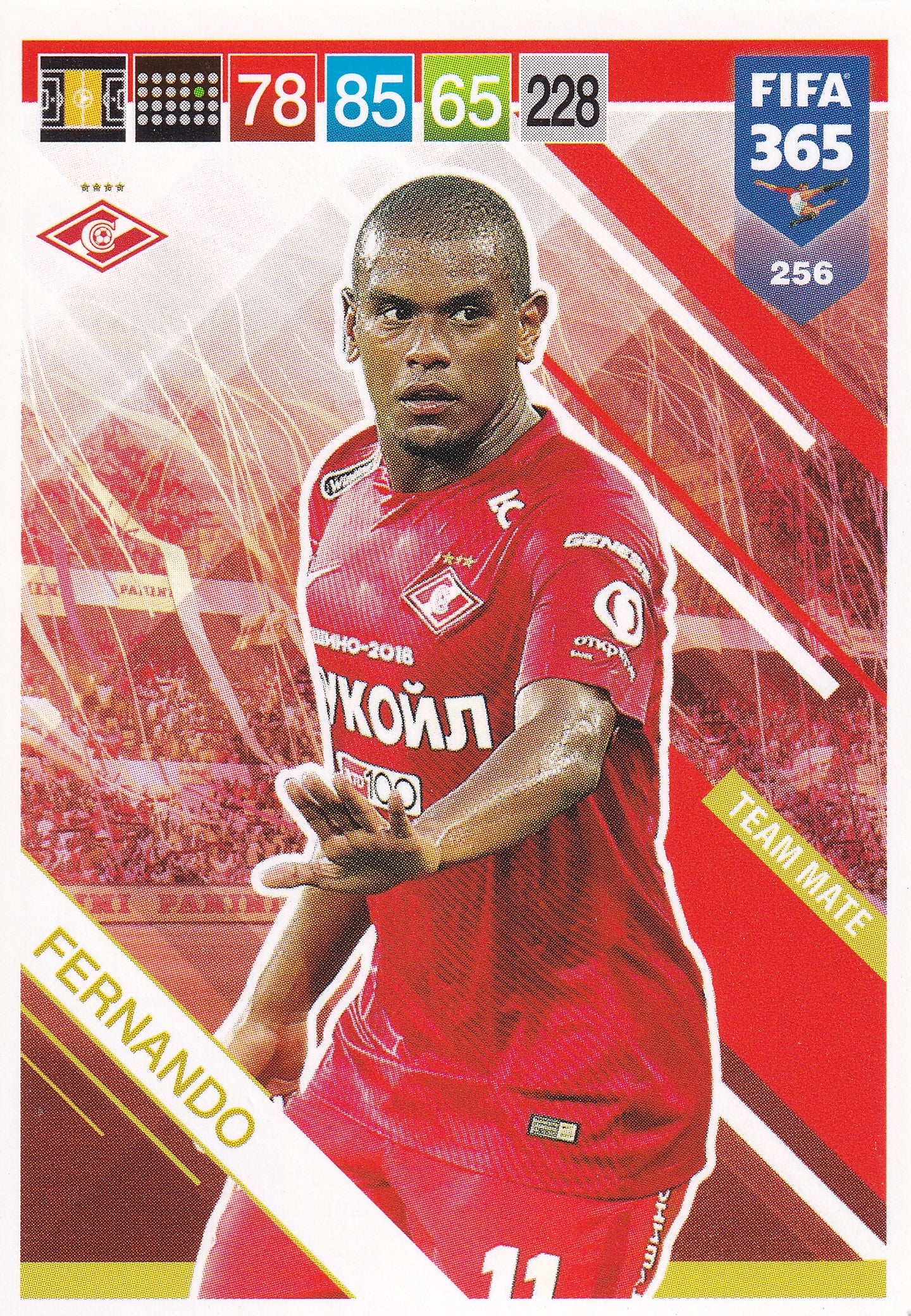 256. FERNANDO - SPARTAK MOSKVA - TEAM MATE
