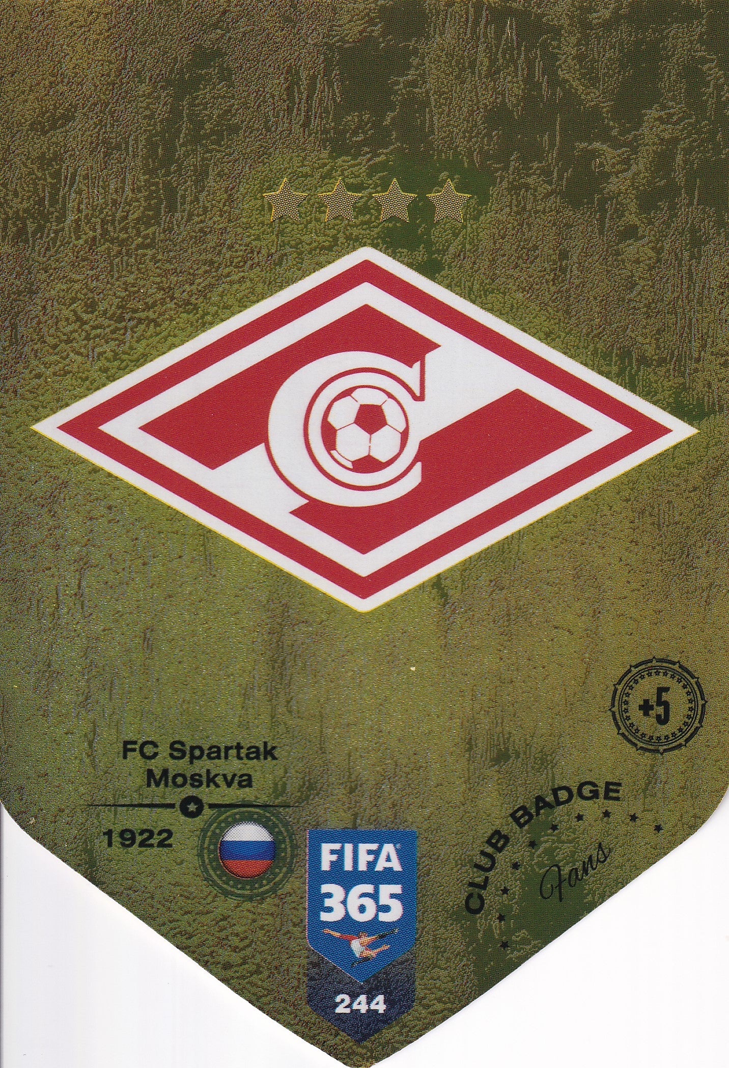 244. FC SPARTAK MOSKVA - CLUB BADGE