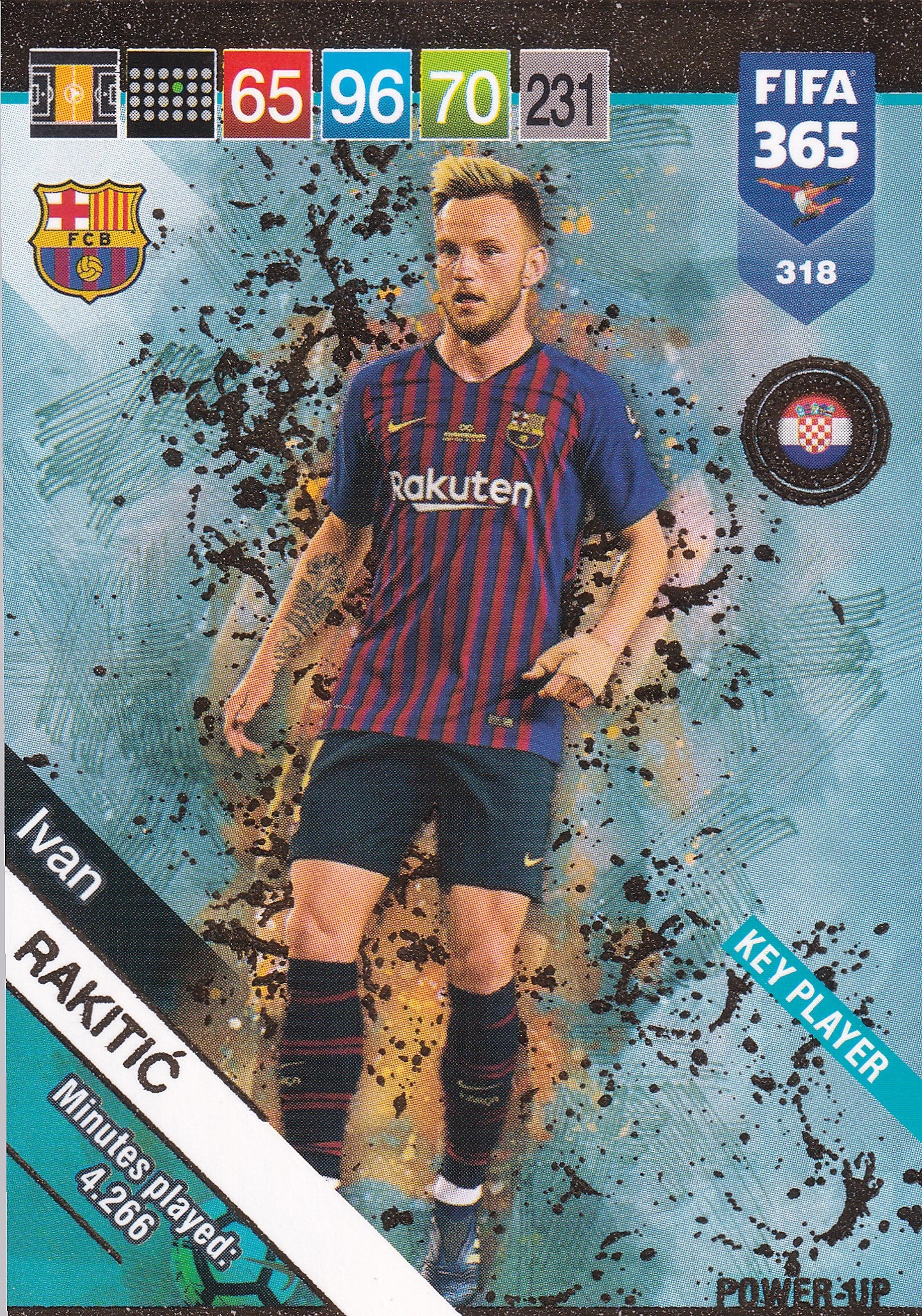 318. IVAN RAKITIC - BARCELONA - KEY PLAYER