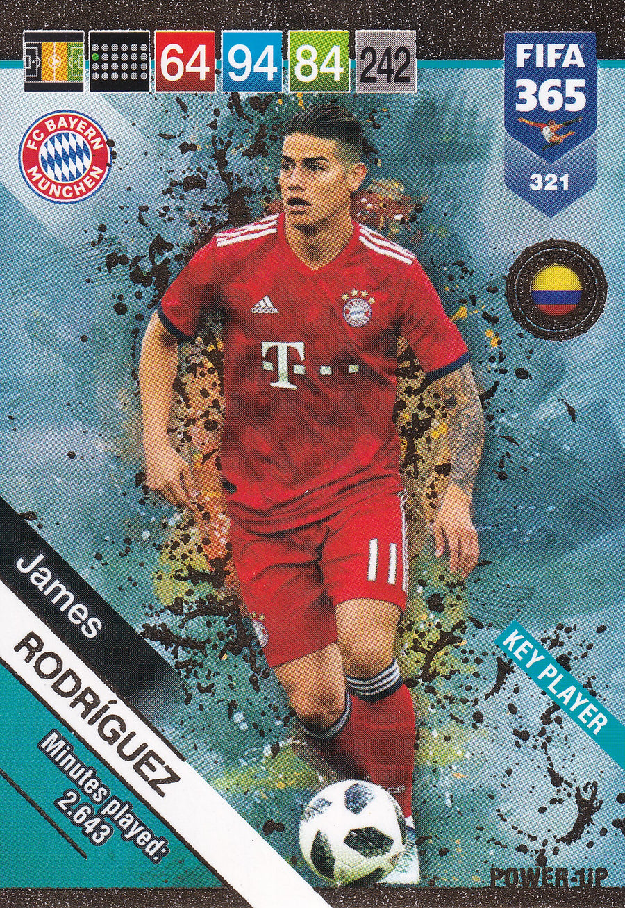 321. JAMES RODRIGUEZ - BAYERN MÜNCHEN - KEY PLAYER