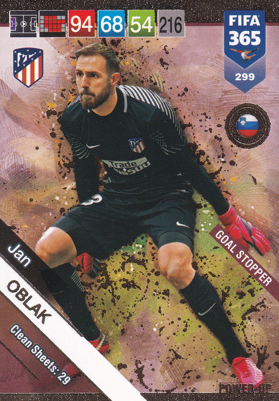299. JAN OBLAK - ATLETICO DE MADRID - GOAL STOPPER