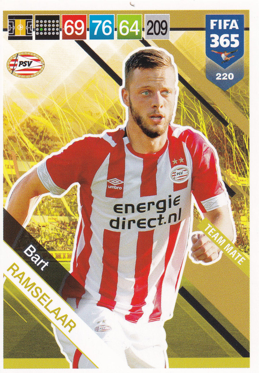 220. BART RAMSELAAR - PSV EINDHOVEN - TEAM MATE