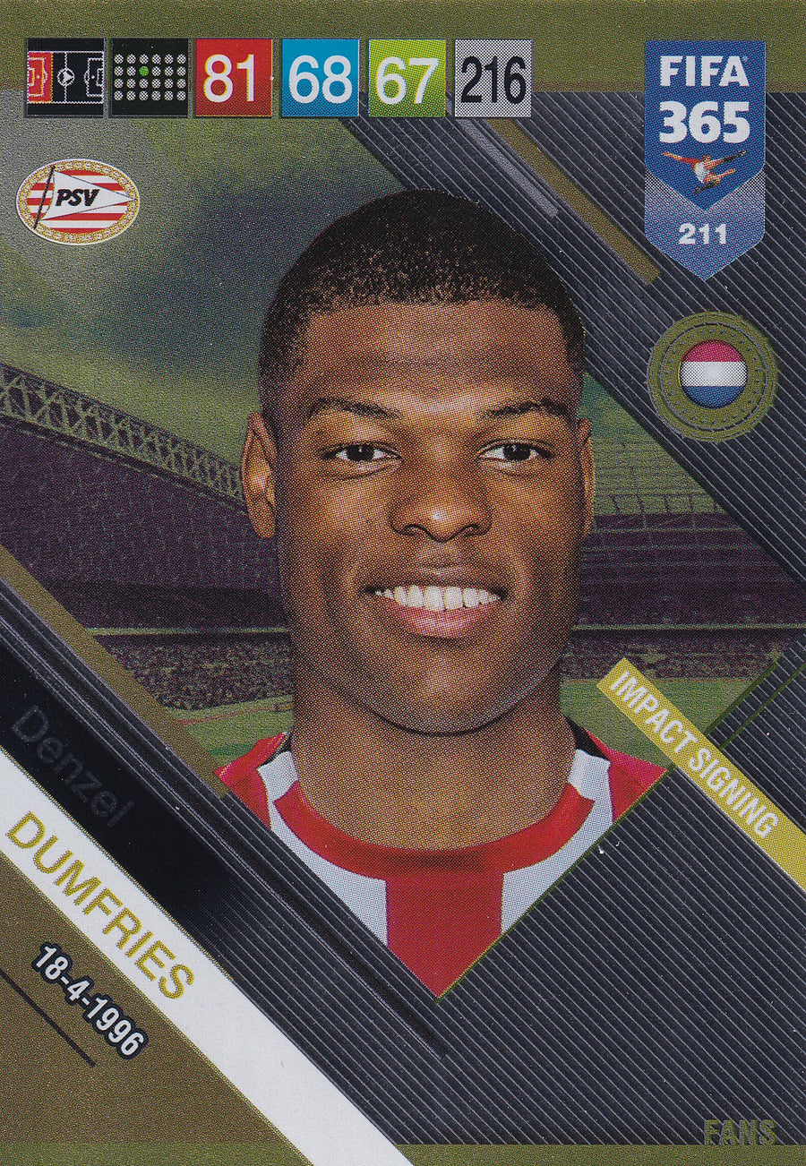 211. DENZEL DUMFRIES - PSV EINDHOVEN - IMPACT SIGNING