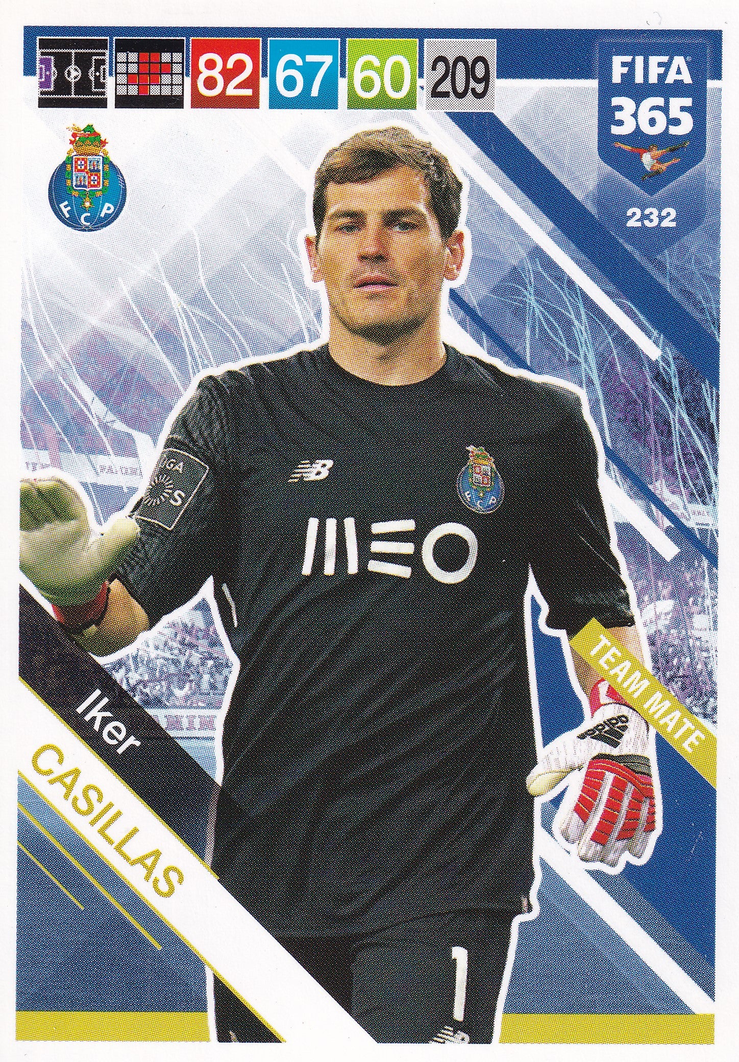 232. IKER CASILLAS - PORTO - TEAM MATE