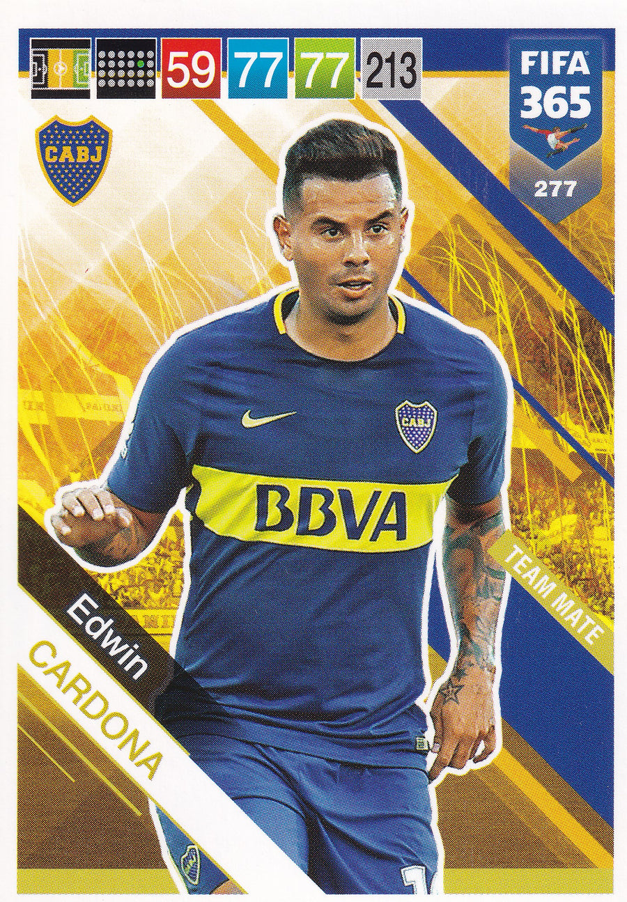 277. EDWIN CARDONA - BOCA JUNIORS - TEAM MATE