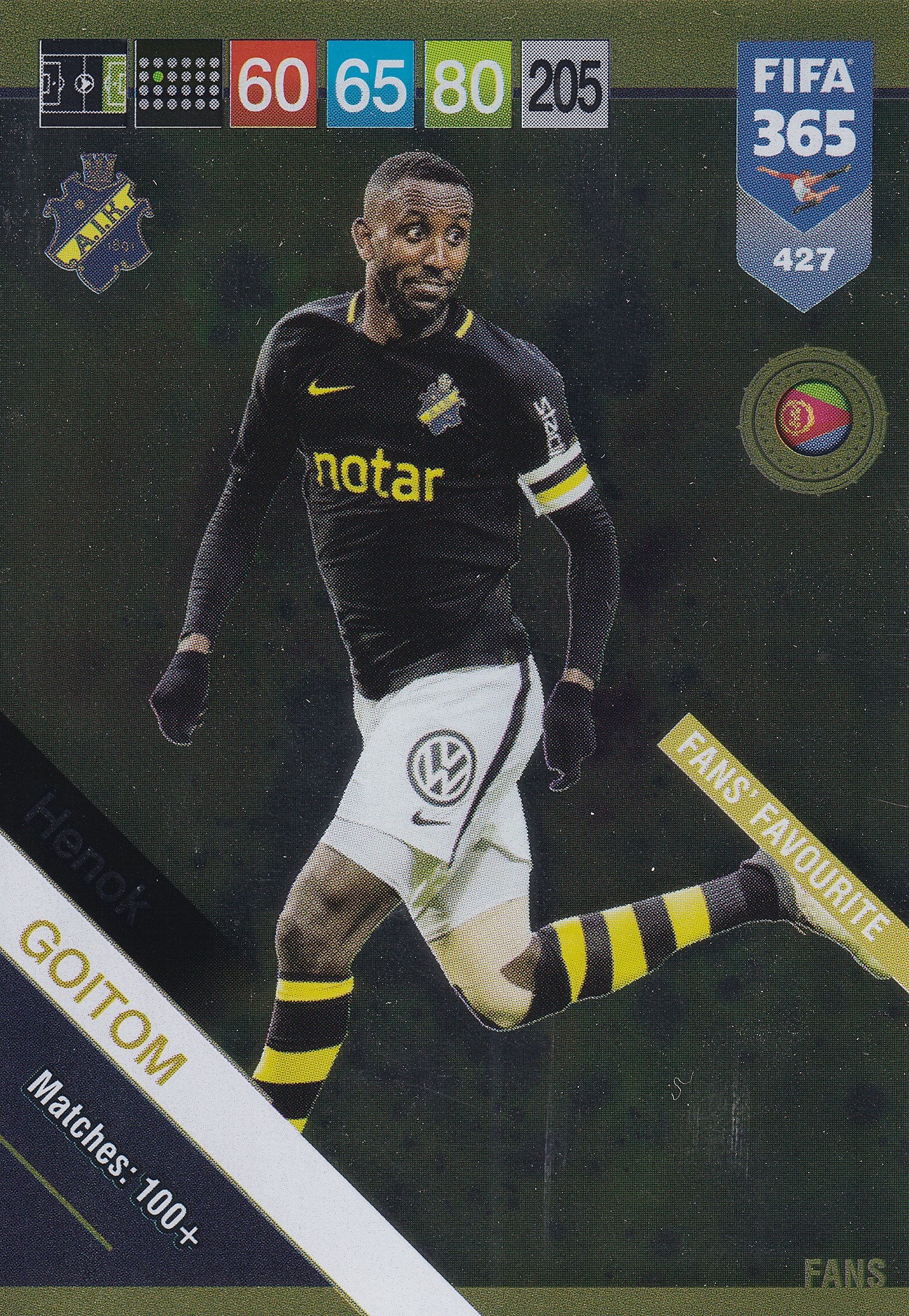 427. HENOK GOITOM - AIK - FANS FAVOURITE