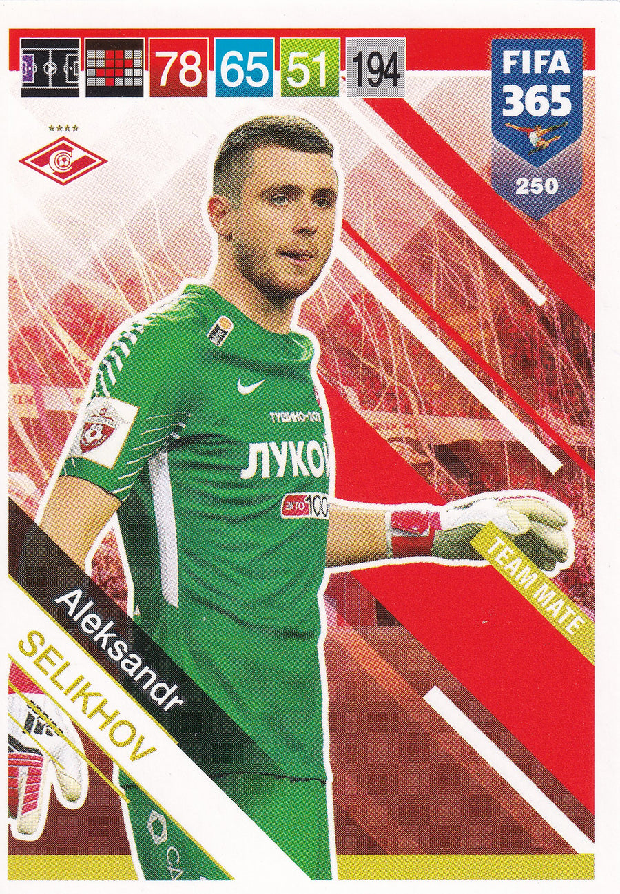 250. ALEKSANDR SELIKHOV - SPARTAK MOSKVA - TEAM MATE