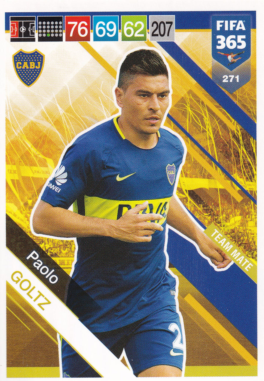 271. PAOLO GOLTZ - BOCA JUNIORS - TEAM MATE