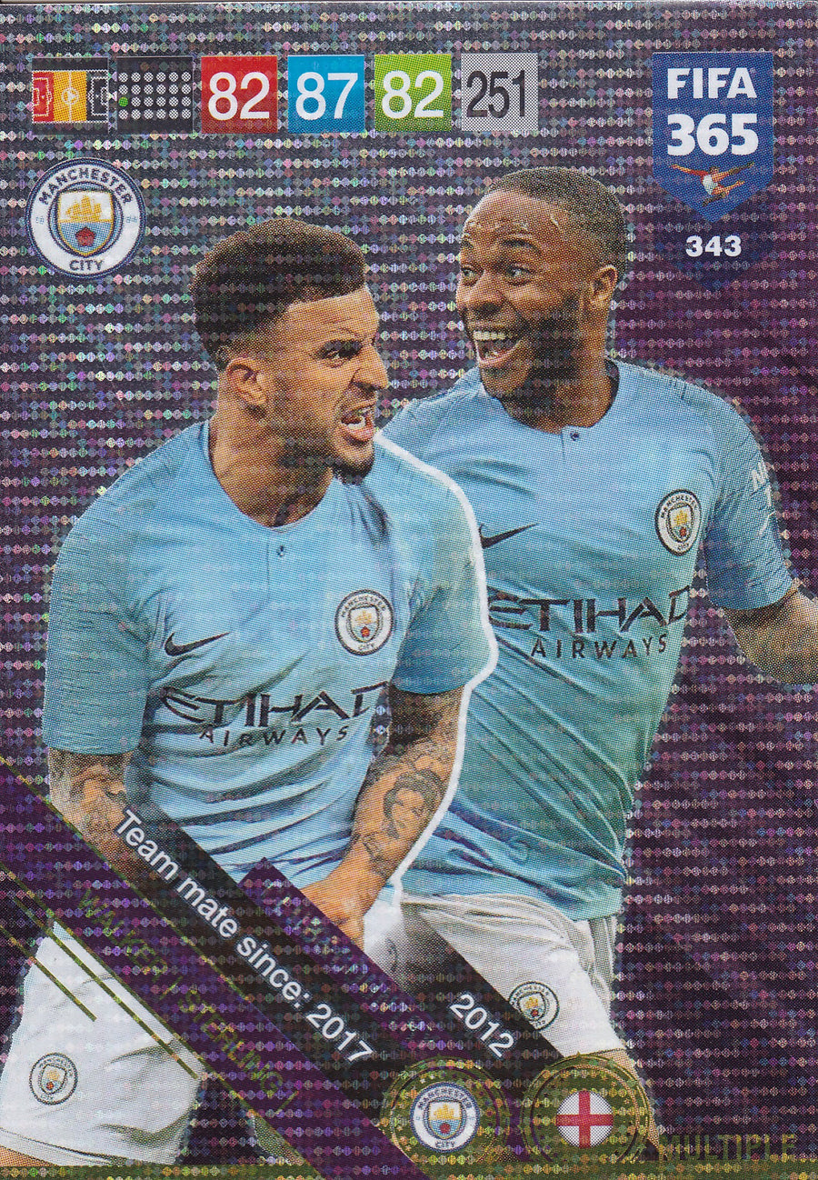 343. WALKER | STERLING - MANCHESTER CITY - CLUB & COUNTRY