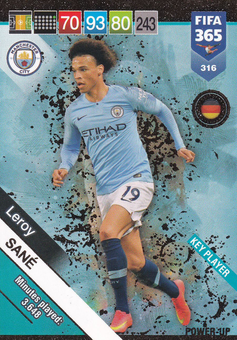 316. LEROY SANE - MANCHESTER CITY - KEY PLAYER