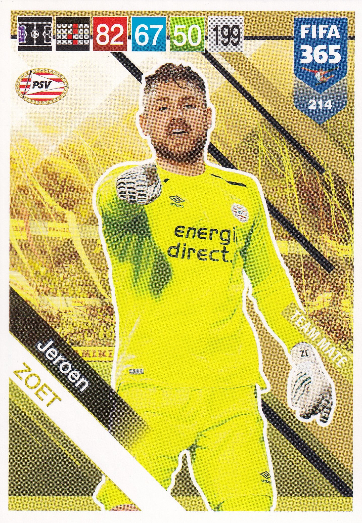 214. JEROEN ZOET - PSV EINDHOVEN - TEAM MATE
