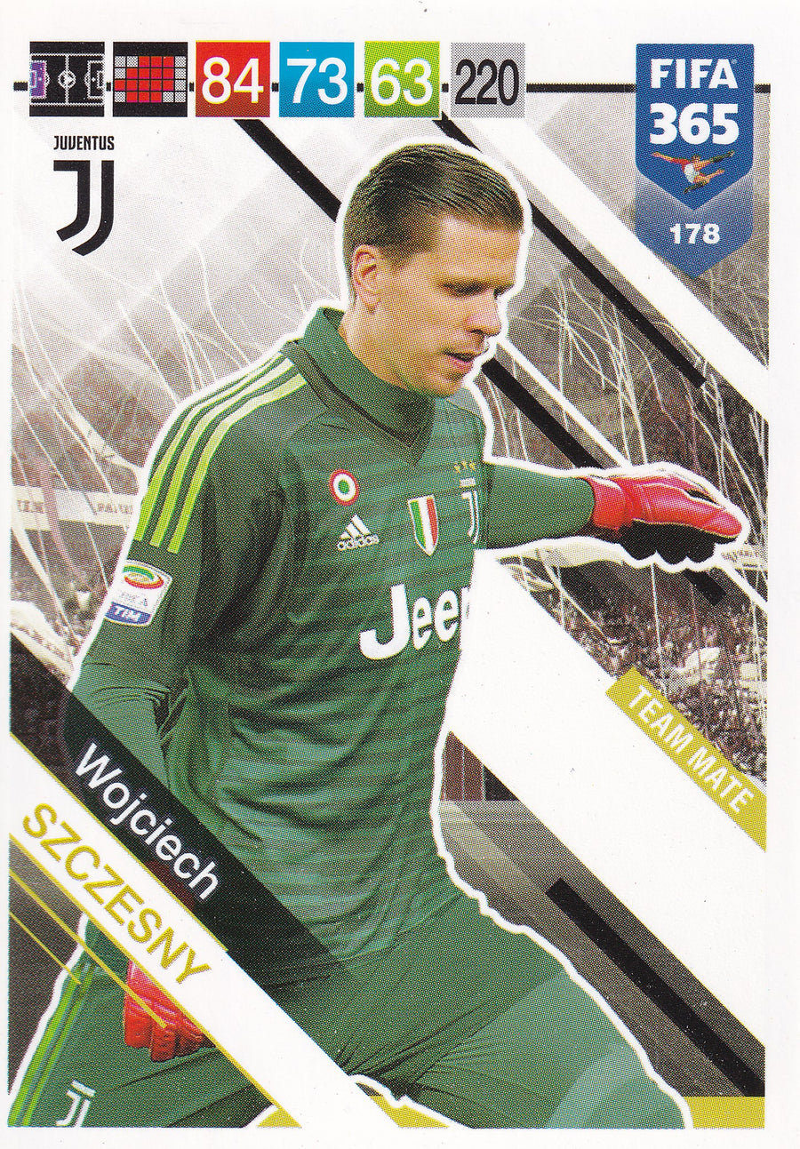 178. WOJCIECH SZCZESNY - JUVENTUS - TEAM MATE